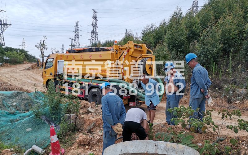239果场穿线管清洗