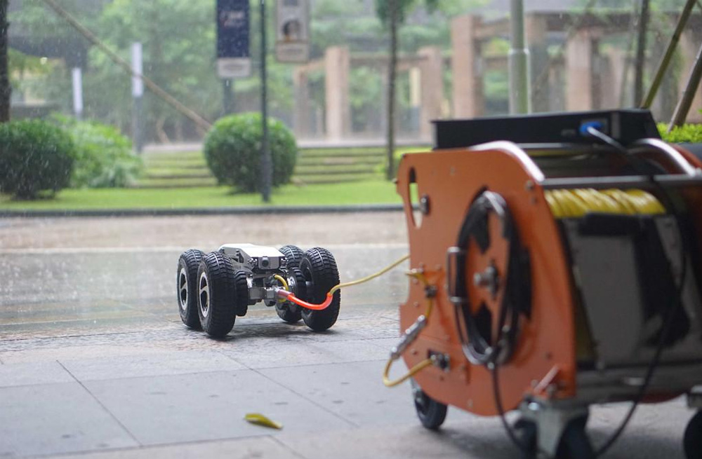 果场管道检测机器人